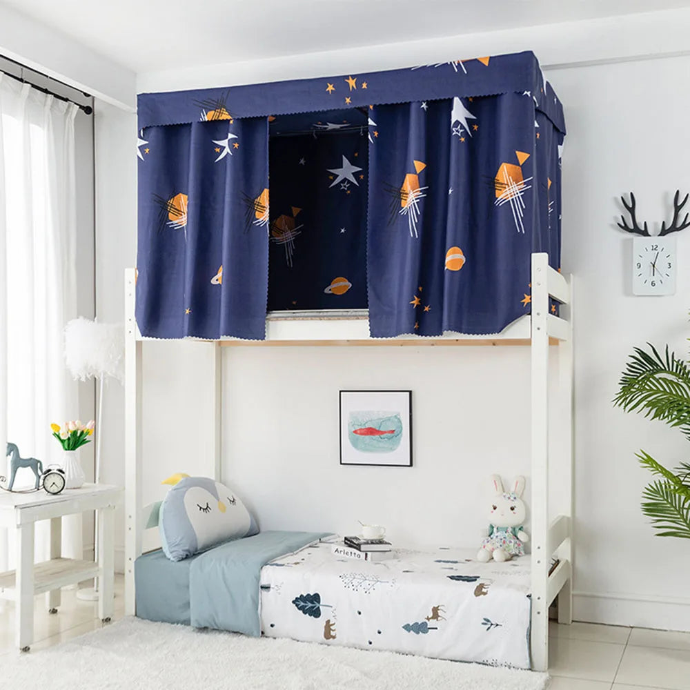 School Dormitory Bed Curtain Private Area Protection Bunk Curtain For School
