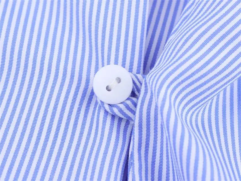 Spring Shirts Tops Women's 2025 New Chic Striped Slim Elegant Office Women's Shirt Fashion Street Youth Long-Sleeved Shirt